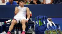 Ben Shelton was forced to retire from his US Open third-round match due to a shoulder injury
