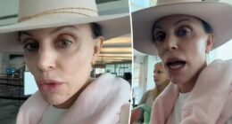 Bethenny Frankel threatens to 'throw down' against impatient traveler in airport tirade