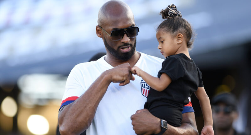 Mini Mamba! Bianka Bryant Steps Up At Dodgers Game With A Tribute To Her Late Father, Kobe (VIDEO)