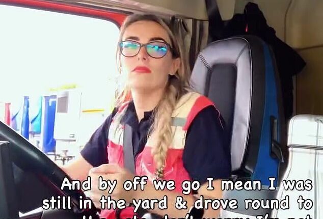 A controversial Big Brother star has shocked fans by revealing she's ditched her reality and modelling star career to become a truck driver