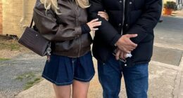 Tilly Whitfeld and Tommy Latu are expecting their first child, a baby boy. Both pictured