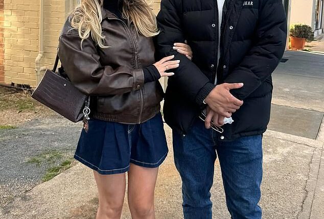 Tilly Whitfeld and Tommy Latu are expecting their first child, a baby boy. Both pictured