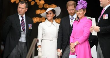 An expert told Daily Mail that Zara Tindall acted as a 'buffer' between her husband, Mike Tindall, and Prince Harry at the Service of Thanksgiving at St Paul's Cathedral