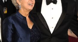Brad Pitt's mother has died aged 84 - she is pictured with the star in 2012