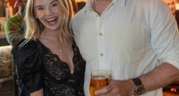 Self-described 'punk' Mr Watt married Made In Chelsea star and socialite Georgia Toffolo in March. The Sunday Times estimated their wealth to be a staggering £425 million earlier this year