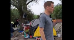 British Politician Faces Machete Threat at French Migrant Camp.