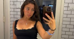 Alysha Pyrgotis was left vomiting and suffering 'extreme diarrhoea' after catching typhoid fever on the remote Indonesian party island of Gili Trawangan in June this year