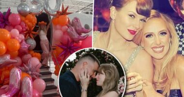 Brittany Mahomes jets off for luxe 30th birthday party after Taylor Swift, Travis Kelce engagement