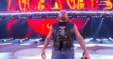 Brock Lesnar returned to WWE programming at SummerSlam to confront John Cena on Sunday