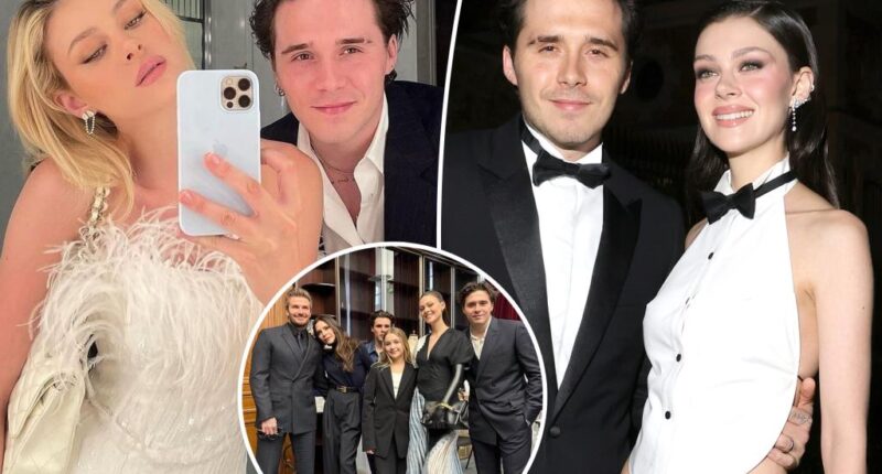 Brooklyn Beckham and Nicola Peltz renew wedding vows amid family feud