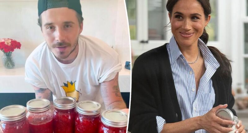Brooklyn Beckham draws Meghan Markle comparisons from fans after debuting 'runny' homemade jam