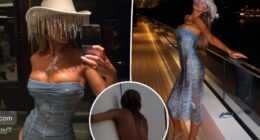 Brooks Nader rocks nothing but thong bikini bottoms during fun-filled getaway in Italy