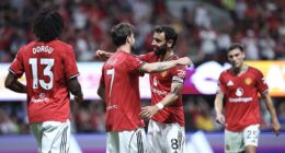 Manchester United concluded their U.S. tour with a 2-2 draw against Everton in Atlanta