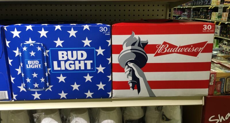 Bud Light Parent Company’s Shares Plunge Again.