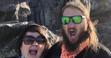 Kayla Thompson, 37, and her husband, Kasey Thompson, 39, were attending their first Burning Man festival when, early Wednesday morning, Kayla awoke in severe pain inside their RV camper