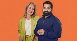 Before the first ad break, presenter Dr Karan Rajan (pictured, right) urged us to download a questionnaire from the World Health Organisation
