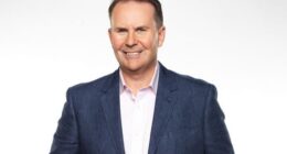 Tony Jones (pictured) has taken a cheeky swipe at former Nine colleague Kane Cornes