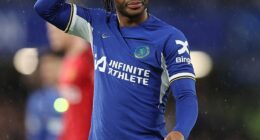 Raheem Sterling is one of nine players that Chelsea are looking to secure an exit for