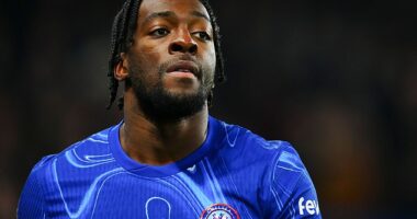 Chelsea star Axel Disasi shares unseen snap from their 'bomb squad' dressing room - as he shares what life is REALLY like for Enzo Maresca's castaways