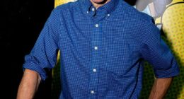 Peter Ostrum was just 14-years-old when he appeared on screen as the beloved Charlie Bucket in 1971's Willy Wonka and the Chocolate Factory (pictured in 2022)