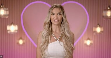 Christine McGuinness appeared emotional as she opened up about ex-husband Paddy's 'mistakes' and claims 'the trust was broken'