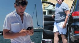 Christopher Schwarzenegger unrecognizable in family photos after weight loss transformation