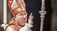 Archbishop of York, Stephen Cottrell (pictured) has branded Nigel Farage's plans for mass deportations as being 'isolationist, short-term' and 'kneejerk'