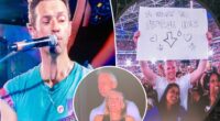 Coldplay's Chris Martin pokes fun at Astronomer CEO kiss cam scandal during proposal at his concert