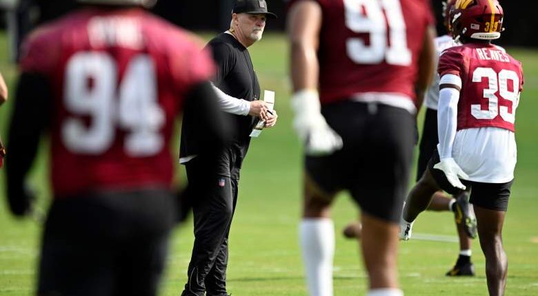 Commanders' Coach Stresses Effort Over Anxiety