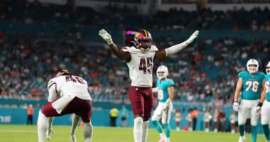Commanders Move On from Second-Year Linebacker