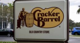 Cracker Barrel stock falls 7% after new logo causes a stir