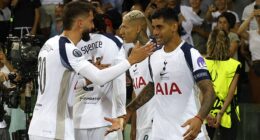 Cristian Romero led from the front despite Tottenham's defeat by PSG in the UEFA Super Cup
