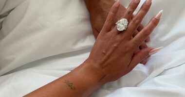 Cristiano Ronaldo, 40, and Georgina Rodríguez, 31, have announced their engagement as the WAG took to Instagram to show off her enormous diamond ring on Monday