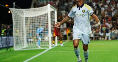 Cristaino Ronaldo netted a hat-trick in Al-Nassr's 4-0 thrashing of Rio Ave on Thursday night