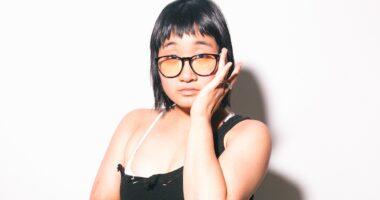Yaeji photographed in Den of Geek Studio at San Diego Comic-Con 2025.
