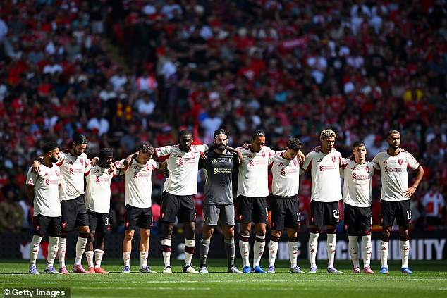 There was noise made from some section of the crowd during the minute's silence at Wembley
