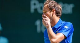 Daniil Medvedev Exits Court Without Bags Following Popyrin Loss
