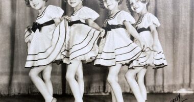 Within just a few years, the ¿Morlok Quads¿ (l-r: Edna, Sarah, Wilma, and Helen) had become a freak show of the most sinister kind, orchestrated by their perverted, Nazi-sympathiser father