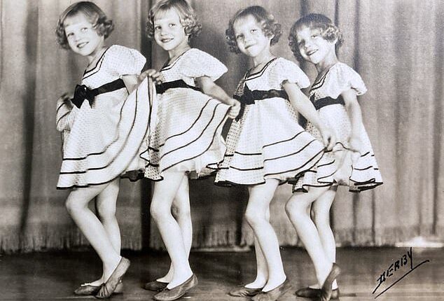 Within just a few years, the ¿Morlok Quads¿ (l-r: Edna, Sarah, Wilma, and Helen) had become a freak show of the most sinister kind, orchestrated by their perverted, Nazi-sympathiser father