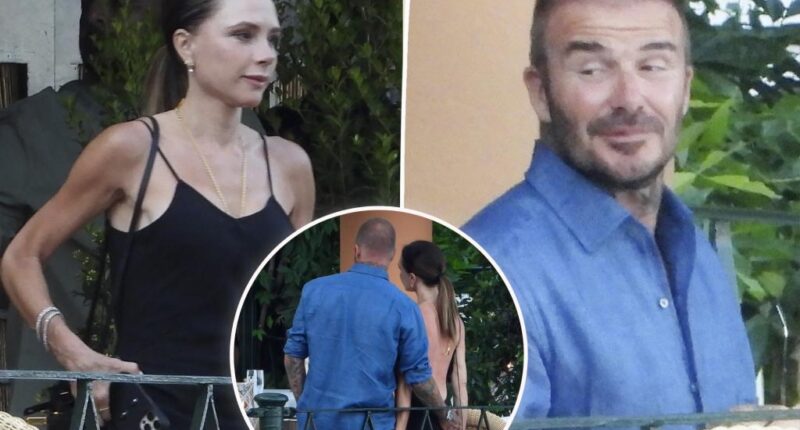 David, Victoria Beckham spotted grabbing each other in Italy