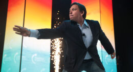 DeSantis Erases Rainbow Crosswalk After Trump Directive.
