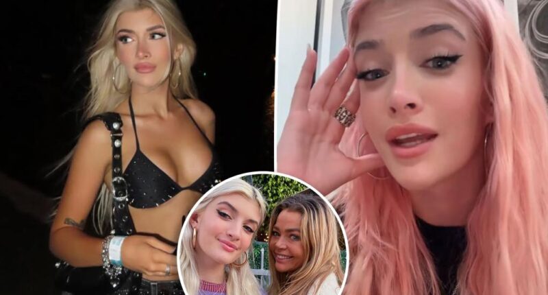 Denise Richards' daughter Sami Sheen claims she 'almost got sex-trafficked' while hanging out with friends