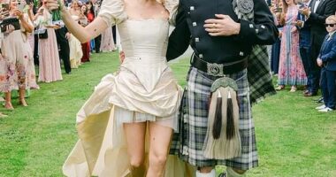Derry Girls' star Saoirse-Monica Jackson stunned in sensational snaps from her big day as she tied the knot with handsome DJ Denis Sulta