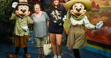 Tracy M Sommer, from New York, sparked a conversation about adults at Disney World after a video of her crying following her meeting with Mickey and Minnie went viral