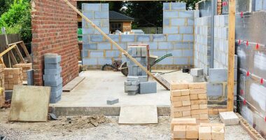 Extension wars: A Daily Mail reader's neighbours want access to her property to finish their ugly extension (file image)