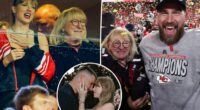 Donna Kelce may have hinted at son Travis and Taylor Swift's engagement