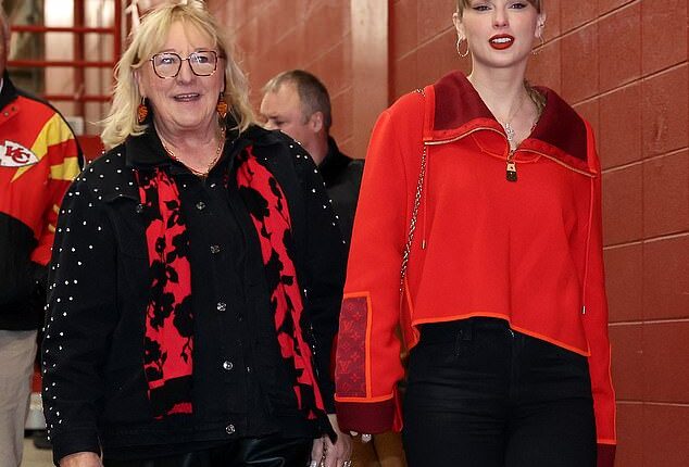 Donna Kelce has had a sentimental response to son Travis and Taylor Swift getting engaged