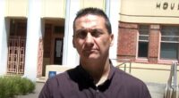 Dramatic police raid on Porepunkah home as Freeman's wife and teenage son are ordered to 'come out with your hands in the air'