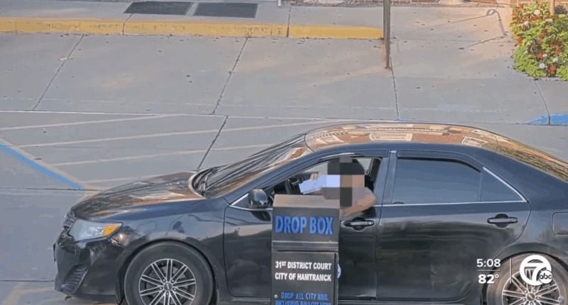 Drop Box Camera Catches Ballot Stuffing In Michigan Town
