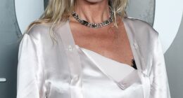 She's captivated successive generations in a manner unmatched by any of her fellow models, so much so that even now, at 51, she ignites fascination in what she decides to wear – or opts to smoke or drink. Pictured: Kate Moss at Paris Fashion Week in January